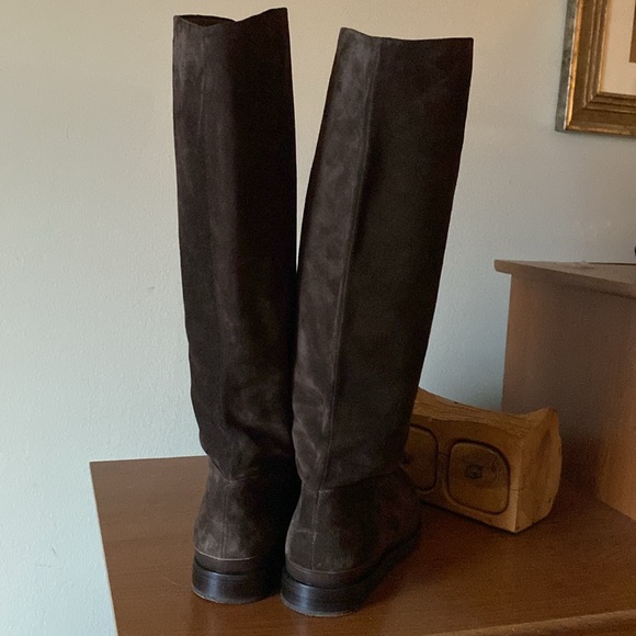 Vince Carleigh Womens Solid Pull On Knee-High Boots - Picture 9 of 10